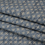 Polyester Boucle Home Decor Jacquard - Ocean Plus Signs - British Imported