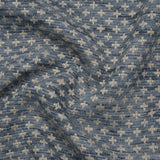 Polyester Boucle Home Decor Jacquard - Ocean Plus Signs - British Imported