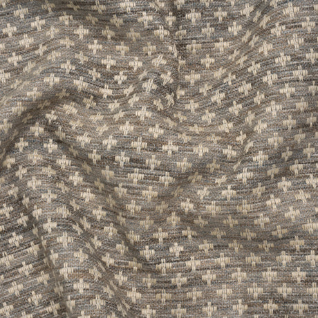 Polyester Boucle Home Decor Jacquard - Pebble Plus Signs - British Imported