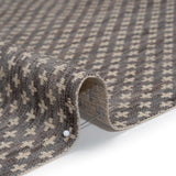 Polyester Boucle Home Decor Jacquard - Slate Plus Signs - British Imported