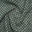 Polyester Boucle Home Decor Jacquard - Teal Plus Signs - British Imported