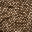 Polyester Boucle Home Decor Jacquard - Walnut Plus Signs - British Imported