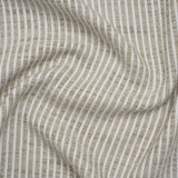 Polyester Boucle Woven - Dove Stripes - British Imported