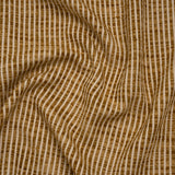 Polyester Boucle Woven - Honey Stripes - British Imported