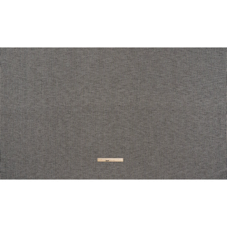 Polyester Boucle Woven - Ink Stripes - British Imported