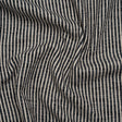 Polyester Boucle Woven - Ink Stripes - British Imported