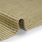 Polyester Boucle Woven - Leaf Stripes - British Imported
