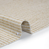 Polyester Boucle Woven - Oatmeal Stripes - British Imported