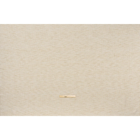 Polyester Boucle Woven - Oatmeal Stripes - British Imported