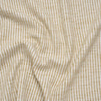 Polyester Boucle Woven - Oatmeal Stripes - British Imported