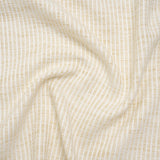 Polyester Boucle Woven - Oyster Stripes - British Imported
