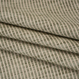 Polyester Boucle Woven - Sage Stripes - British Imported