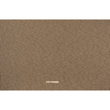Polyester Boucle Woven - Walnut Stripes - British Imported
