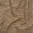 Polyester Boucle Woven - Walnut Stripes - British Imported