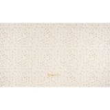 Brushed Cotton and Linen Canvas - Flax Clover Leaf Vines - British Imported