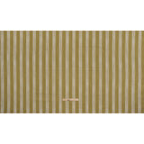 Brushed Cotton and Linen Canvas - Olive Stripes - British Imported