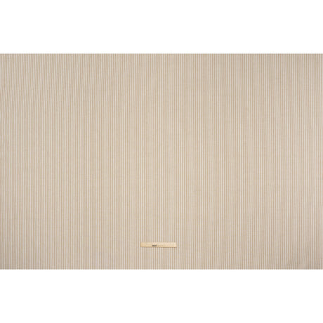 Recycled Polyester Blend Woven - Linen Candy Stripes - British Imported
