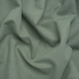 Double Wide Brushed Cotton and Linen Woven - Aqua - British Imported