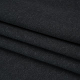 Brushed Cotton and Linen Woven - Carbon - British Imported