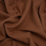 Double Wide Brushed Cotton and Linen Woven - Cinnamon - British Imported