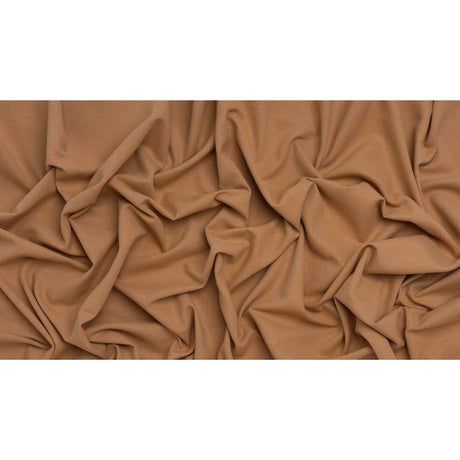 Brushed Cotton and Linen Woven - Clay - British Imported