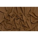 Brushed Cotton and Linen Woven - Hazelnut - British Imported