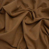 Brushed Cotton and Linen Woven - Hazelnut - British Imported