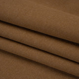 Double Wide Brushed Cotton and Linen Woven - Hazelnut - British Imported