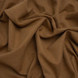 Double Wide Brushed Cotton and Linen Woven - Hazelnut - British Imported