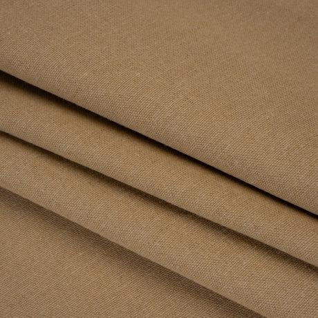 Brushed Cotton and Linen Woven - Hessian - British Imported