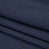 Brushed Cotton and Linen Woven - Indigo - British Imported