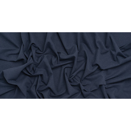Brushed Cotton and Linen Woven - Indigo - British Imported