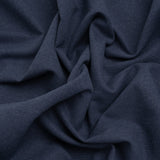 Brushed Cotton and Linen Woven - Indigo - British Imported