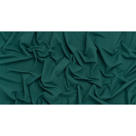 Double Wide Brushed Cotton and Linen Woven - Kingfisher - British Imported