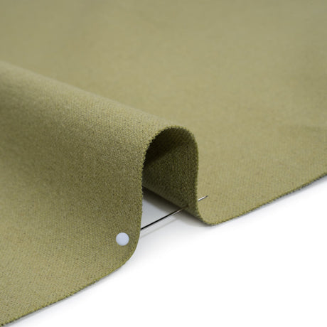 Brushed Cotton and Linen Woven - Leaf - British Imported