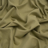 Brushed Cotton and Linen Woven - Leaf - British Imported