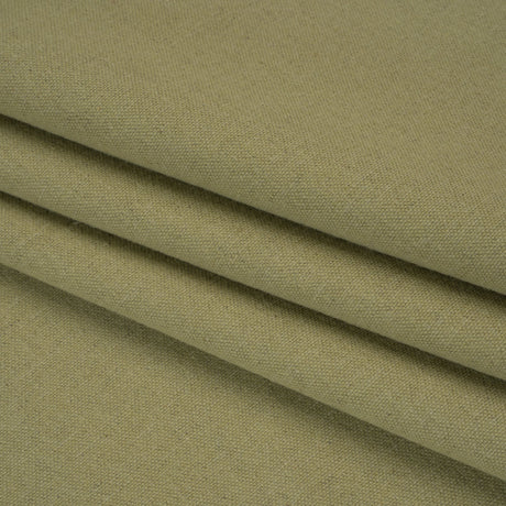 Double Wide Brushed Cotton and Linen Woven - Leaf - British Imported