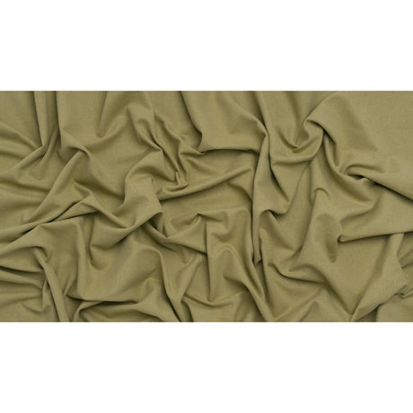 Double Wide Brushed Cotton and Linen Woven - Leaf - British Imported