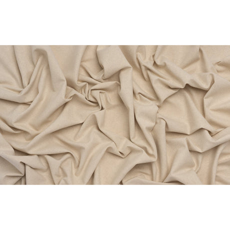 Brushed Cotton and Linen Woven - Linen - British Imported