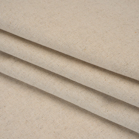 Double Wide Brushed Cotton and Linen Woven - Linen - British Imported