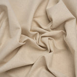 Double Wide Brushed Cotton and Linen Woven - Linen - British Imported