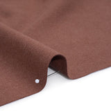 Brushed Cotton and Linen Woven - Mulberry - British Imported