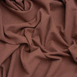 Brushed Cotton and Linen Woven - Mulberry - British Imported