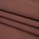 Double Wide Brushed Cotton and Linen Woven - Mulberry - British Imported