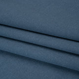 Double Wide Brushed Cotton and Linen Woven - Navy - British Imported