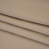 Brushed Cotton and Linen Woven - Putty - British Imported
