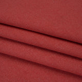 Brushed Cotton and Linen Woven - Raspberry - British Imported