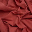 Brushed Cotton and Linen Woven - Raspberry - British Imported