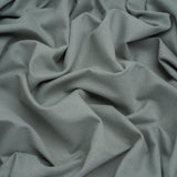 Brushed Cotton and Linen Woven - Seaspray - British Imported