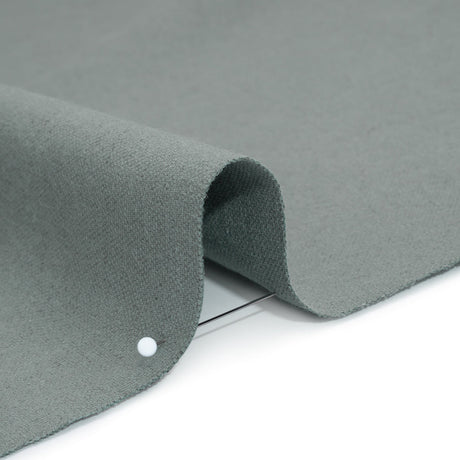 Double Wide Brushed Cotton and Linen Woven - Seaspray - British Imported
